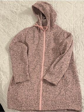 Joe Fresh Active Blush Pink Hooded Fleece